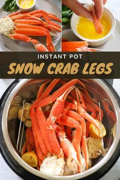 how to make instant pot snow crab legs