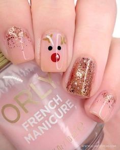 Nagellack Trends, Purple Nail, Cute Gel Nails, Xmas Nails, Christmas Nail, Christmas Nail Art