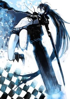 Black Rock Shooter Wallpapers, Iron Fortress, Image Wall, Black Rock Shooter, Moe Anime, Rwby Anime, Desktop Background, Fnaf Characters, Black Rock