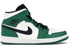 Buy and sell authentic Jordan shoes on StockX including the Jordan 1 Mid Pine Green and thousands of other sneakers with price data and release dates. Jordan 1 Mid Pine Green, Green Jordans, Jordan Shoes Girls, All Nike Shoes, Nike Shoes Jordans, Nike Air Jordan Retro, Cute Nike Shoes, Fresh Shoes, Hype Shoes