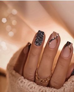 Ideas For Nails, Minimal Nails Art, Golden Nails, Gold Nail Designs, Minimalist Nail Art, Minimal Nails, Color Nails, Nail Supplies, Fake Nail