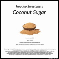 Hoodoo Sweeteners Herbs Properties