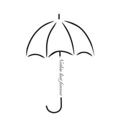 an umbrella with the words, you are my sunshine