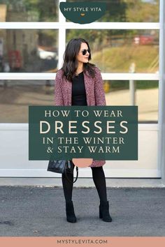 I'm guilty of avoiding dresses come winter when the temperatures drop. I get lazy and just throw on jeans or pants and my coziest sweater and call it a#WinterFashion2024 #CozyWinterStyle #WomensWinterOutfits #WinterWardrobe #FashionInspiration #WinterTrends #StayWarmandStylish #WinterFashionista #WinterStyleGoals Black Leggings Outfit Fall, Casual Dresses For Summer, Leggings Outfit Fall, Outfits Dressy, Sweater Dress Outfit, Trendy Outfits Winter, Winter Dress Outfits, Trendy Winter, Trendy Fall Outfits