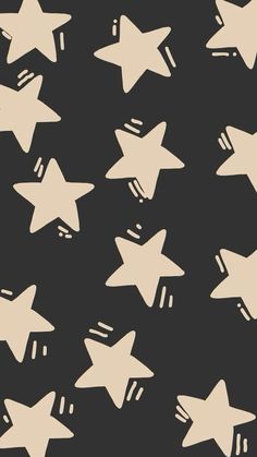 many white stars on a black background with one pointing up at the sky and another pointing down to the ground