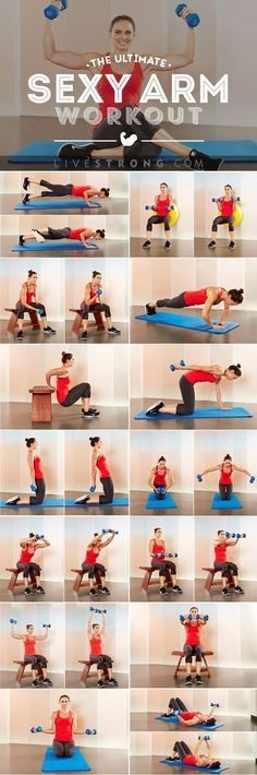 Do these arm exercises in this order to reduce excess fat, add definition & become stronger in the process: http://www.livestrong.com/slideshow/1011197-ultimate-workout-sexy-sculpted-arms Arm Training, Fitness Career, Sculpted Arms, Arm Exercises, Ultimate Workout, Health And Fitness Articles, Fitness Articles, Yoga Flow