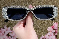 Rectangle Luxury Rhinestones Sunglasses Women Retro  Diamond Eyewear Sun Glasses Shades UV400 Goggle Sunglasses, Y2k Sunglasses, Sunglasses Silver, Rhinestone Sunglasses, Photography Decor, Drag Queens, Stylish Sunglasses, Oval Sunglasses, Oversized Sunglasses