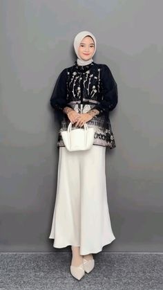 Outfit Outer, Casual Hijab Outfit, Casual Hijab, Hijab Ootd, Ootd Hijab, Hijab Outfit, Indonesia, Ootd, Heels