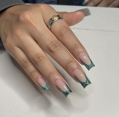 Emerald Nails, White Manicure, Simple Gel Nails, Acrylic Nails Coffin Pink