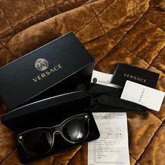 Versace Medusa Polarized Sunglasses. Classic, Chic. Excellent Pre-Loved Condition. Versace Medusa Sunglasses, Medusa Sunglasses, Versace Accessories, Classic Chic, Colored Sunglasses, Glasses Accessories, Polarized Sunglasses, Versace, Women Accessories