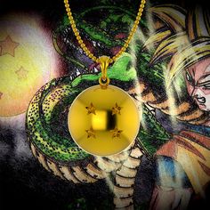 Four Star Dragon Ball Pendant Four Star Dragon Ball, Tupac Photos, Star Dragon, Anime Jewelry, Easter Sale, Polish Silver, Ball Pendant, Military Grade, Anniversary Sale