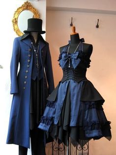 Moda Steampunk, Istoria Modei, Gothic Mode, Old Fashion Dresses, Cosplay Dress, Fantasy Fashion, Cosplay Outfits, Ravenclaw, Lolita Dress