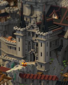 an image of a castle made out of legos