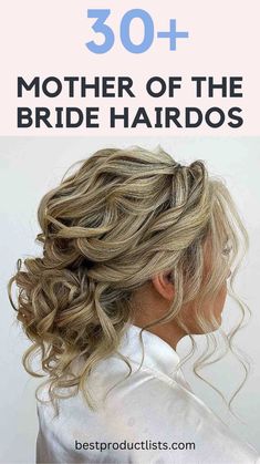 As a mother of the bride, one of the many important decisions you will make for your daughter's wedding is your hairdo. Wedding Hair For Mother Of The Bride Wigs & Hair Extensions, Shampoo For Wavy Hair, Aliexpress Hair, Elegant Updos, Side Swept Hairstyles, Sophisticated Hairstyles