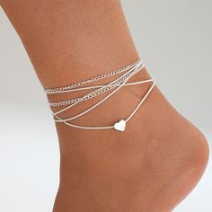 Gender : Women Shape\pattern : Geometric Style : Bohemia Material : Metal Metals Type : zinc Alloy,Copper Alloy Fine or Fashion : fashion Item Type : Anklets WHAT ABOUT REFUND?   Fast refund,100% Money Back Guarantee. If your product is defective or doesnt work properly, let us know and well send you a replacement one. We believe in our products so much that we offer a 30-day No-Hassle refund policy. If youre unhappy about your purchase, send us the product back and well refund your money immediately. Beaded Starfish, Teeth Jewelry, Starfish Pendant, Rice Bead, Foot Jewelry, Wedding Watch, Ankle Bracelet, Body Chain Jewelry, Jewelry Bracelet