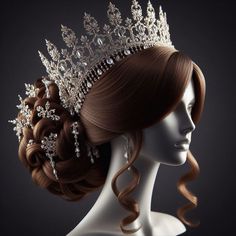 Queen Hairstyles Crown, Hair Drawings, High Fashion Hair, Before And After Pics, Creative Hair