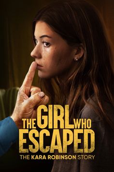 the girl who escaped by kara robinson story is shown in an ad for her book