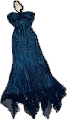 Chiffon Sleeves, Dress Evening, Prom Party, Prom Party Dresses, Lace Applique, Chiffon Fabric, Blue Lace, Evening Gown, Timeless Beauty