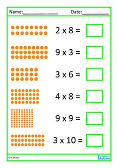 a printable math worksheet for students to practice numbers and place value on