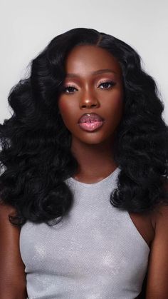 Daytime Makeup, Wedding Makeup Bride, Real Hair Wigs, Brown Skin Makeup, Glam Makeup Look, Dark Skin Beauty, Dark Skin Makeup, Bride Makeup, Flawless Makeup