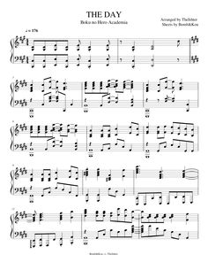 the day sheet music for piano