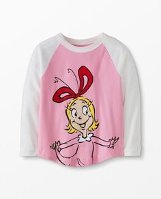 Dr. Seuss Grinch Sueded Jersey Tee - Size 10 - Cindy Lou Who Pink - Christmas - Cotton sueded jersey Ribbed neck Front screenprint STANDARD 100 by OEKO-TEX® | 03.U.9375 - FI Hohenstein Prewashed Imported Sorry, not available for international shipping™ & © 2021 Dr. Seuss Enterprises, L.P. All Rights Reserved.. Kid, Kid Clothes, RFK Influencer Page, Christmas Shirts & Tops, Christmas clothes. Winter Essentials Clothes, Dr Seuss Grinch, Holiday Pjs, Family Pjs, Cindy Lou Who, Cindy Lou, Matching Family Pajamas, The Grinch, Clothing Essentials