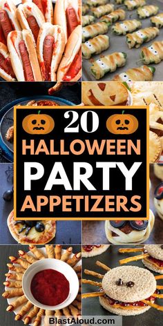 20 halloween party appetizers