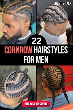 Get ready to rock the party with 22 summer cornrow hairstyles for men. These stylish and intricate braids are perfect for any summer event. From classic patterns to modern twists, these cornrows will keep you looking sharp. Stand out with these trendy and fashionable hairstyles. Embrace the cornrow trend and make a statement this summer. #SummerHairstyles #Cornrows #MenHair #PartyLooks #TrendyBraids Cornrolls Hairstyles Braids Men, 4 Cornrows Braids, Two Cornrow Braids, Boys Braids, Cornrows Men, Cornrows With Beads, Cornrow Designs