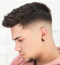 Trendy Mens Hairstyles, Mohawk Hairstyles Men, Mid Fade, Mens Hairstyles Thick Hair, Easy Hairstyles For Medium Hair, Faded Hair, Men Haircut Styles