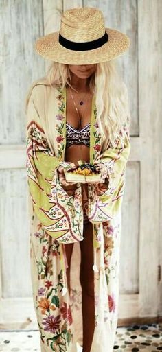 Bohemian causal Bohemian Schick, Festival Mode, Boho Deco, Fashion Boho, Spring Boho