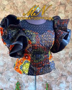 Latest Ankara Peplum Tops, Ankara Tops Blouses, Ankara Blouses, Ankara Skirt And Blouse, Latest African Men Fashion