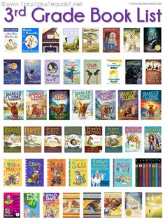 the 3rd grade book list is full of books for children to read and learn with