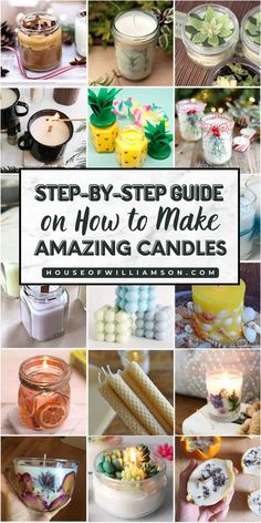 step - by - step guide on how to make amazing candles