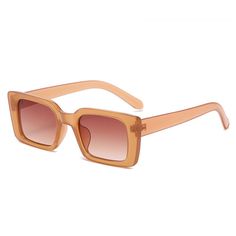 Sunglasses Women Fashion, نظارات شمسية, Rectangle Sunglasses, Color Lenses