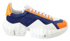 Step into high-end sophistication with our Electric Blue and Orange Sneakers, blending luxury with sporty style. These shoes are the epitome of fashion-meets-function, showcasing a sleek design. Each pair comes with its original tags, a protective dust bag, and is elegantly encased in its shoe box. Embrace the impeccable craftsmanship and iconic design synonymous with the esteemed Jimmy Choo brand.
Material: Stretch Mesh/Leather Mix
Color: Electric Blue/Orange
Country of Origin: IT Jimmy Choo Sneakers, Orange Diamond, Orange Sneakers, Blue Orange White, Style Sportif, Sneaker Games, Orange Leather, Blue And Orange, Sneakers Blue