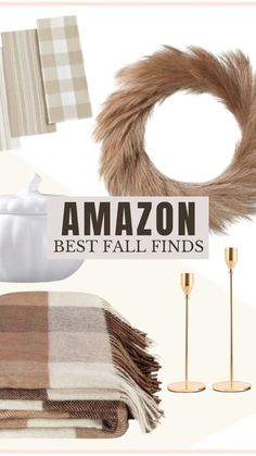 the best fall finds from amazon, including blankets, scarves, and more are on sale