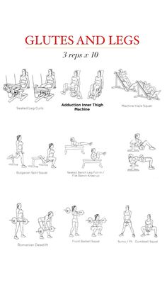 Legs And Glutes Workout Gym Routine, Workout Routines At The Gym Machines, Gym First Day Workout Plans, Ab And Glute Workout Gym, Gym Workout Plan For Women Machines Inner Thigh, Workout Routines At The Gym Women Beginner, Glute Work Out Gym, Leg Day For Beginners Gym, Legs Workout For Women At The Gym