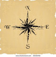 Compass Sketch, Compass Illustration, Simple Compass Tattoo, Simple Compass, Compass Vector, Wicked Tattoos, Nautical Tattoo, Wing Tattoo, Black Grunge