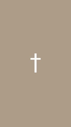 a white cross on a brown background