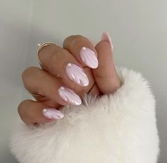 Seashell Nails, Her Nails, Pearl Nails, Neutral Nails, Fire Nails, Nail Polishes, Cute Acrylic Nails