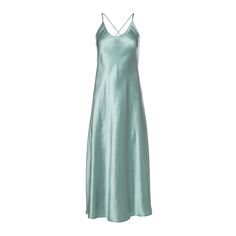 Our Isabella Slip Dress is crafted from 100% pure silk that is luminous and enhances the wearers elegance, class while giving an elongated illusion. The fluted silhouette is comfortable and emphasizes the feminine curves. The detailed strappy criss cross back, with gold ends, is trendy and versatile at the same time. This is the perfect dress for a day to night look. Dry Clean Only 100% silk Artisan Fashion, Green Dress Casual, Silk Slip Dress, Silk Slip, Dressy Outfits, Night Looks, Independent Designers Fashion, Contemporary Fashion, Halter Formal Dress