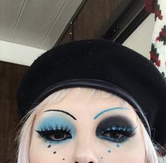 Funky Makeup, Drag Make-up, Carnival Makeup, Smink Inspiration, Emo Makeup, Dope Makeup, Edgy Makeup