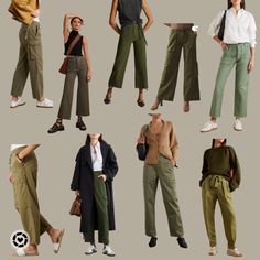 Dark Olive Green Pants Outfit, Green Olive Cargo Pants Outfit, Light Green Corduroy Pants Outfit, Olive Cargo Pants Outfit Winter, Olive Pants Outfit Winter, Olive Green Corduroy Pants Outfit, Styling Olive Green Pants, Dark Khaki Pants Outfit, Dark Green Pants Outfit