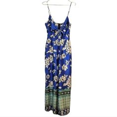 Zara | Floral Cut Out Wide Flare Leg Jumpsuit Blue Green Size: Xs Condition: Nwt But The Zipper At The Bottom Is Coming Unstitched Please See Photos Measurements Lying Flat Pit To Pit - 15" Waist - 12.5" Inseam - 30.5" Length - 13 All Measurements Are Approximate. T28 Blue Floral Print Sleeveless Jumpsuits And Rompers, Chic Blue Jumpsuits And Rompers For Vacation, Blue Floral Print Jumpsuits And Rompers For Day Out, Blue Printed Jumpsuits And Rompers For Beach, Elegant Blue Zara Jumpsuits And Rompers, Blue Floral Print Jumpsuits And Rompers For Beach, Blue Bohemian Printed Jumpsuits And Rompers, Blue Printed Jumpsuits And Rompers For Summer, Blue Bohemian Jumpsuits And Rompers For Spring