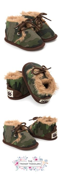 Need a new pair of shoes? SALE 50% OFF + FREE SHIPPING! SHOP Our Camo Faux Fur Boots for Baby & Toddler Boys Camo Baby, Camo Baby Stuff, Faux Fur Boots, Boys Boots, Baby Boy Shoes, Boy Shoes, Fur Boots