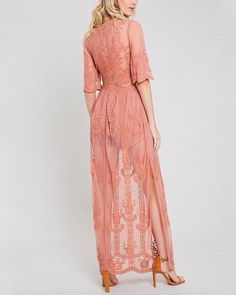 As You Wish Womens Embroidered Lace Maxi Dress in More Colors - shophearts Flowy Lace Dresses With Floral Embroidery, Bohemian V-neck Dress With Scalloped Lace, Summer V-neck Lace Dress For Wedding Guest, Feminine Wedding Maxi Dress With Lace Sleeves, Summer Lace V-neck Dress For Wedding Guests, Summer V-neck Lace Bridesmaid Dress, Summer V-neck Bridesmaid Lace Dress, Flowy Lace V-neck Maxi Dress, Feminine Flowy Maxi Dress With Floral Embroidery