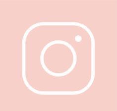 a pink background with an instagram icon