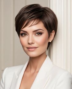 Default A stylish woman with a short haircut showcasing a slee 0 Stylish Short Haircuts For Women, Stylish Short Haircuts, Hair Care Tools, Princes Diana, Short Hair Pixie Cuts, Short Haircuts For Women, Super Short Hair, Haircuts For Wavy Hair, Short Hair Tutorial