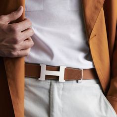 Hermes Belt Mens, H Belt, Super Rich Kids, Hermes Belt, Hermes Men, Hermes Constance, Gentleman Style, Sporty Look