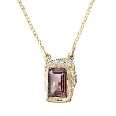 Reflection Pink Tourmaline Necklace – Misa Jewelry Pink Diamond Necklace, Pink Tourmaline Necklace, The Beauty Of Life, Beauty Of Life, Tourmaline Necklace, Handcrafted Necklace, Inner Beauty, Still Water, Brilliant Diamond